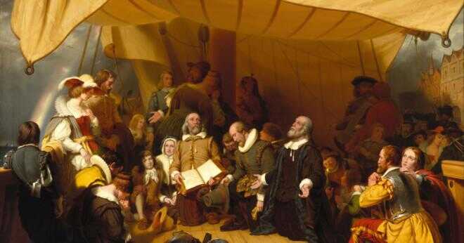 Hur Mayflower kompakt inflytande idéer för amerikanska kolonierna?