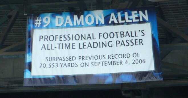 Vad team Damon Allen spelade för i CFL?