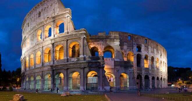 Vad var några av resultaten i arkitekturen av antika Rom?