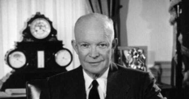 Vad lagar gjorde Dwight D. Eisenhower passera?