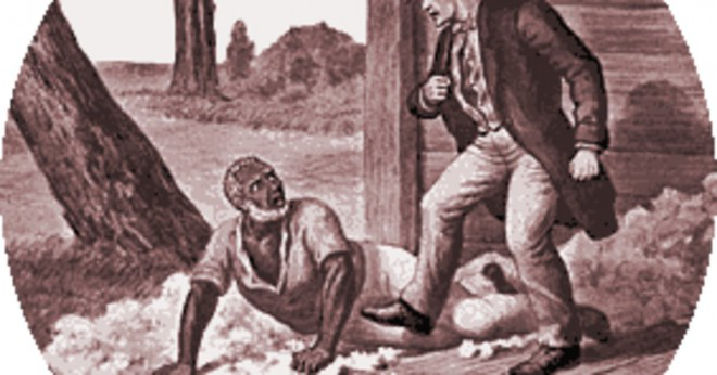 Vad skulle hända med slavar när de kom till Amerika?