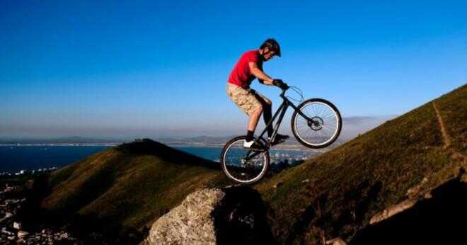 Hur gör man en mountainbike hoppa?