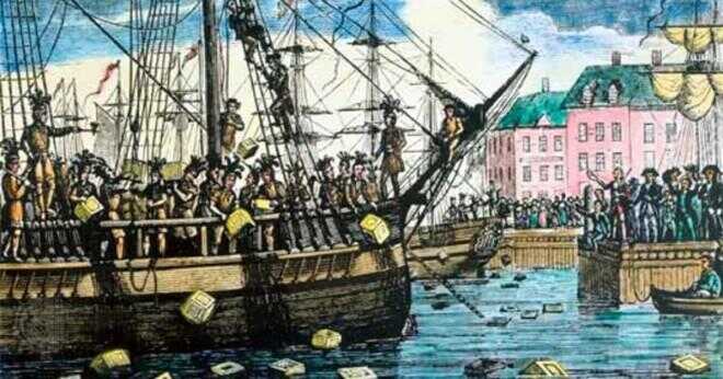 Vad var Boston Tea Party 1773?