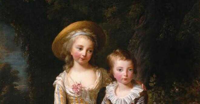 Vad hände med Marie Antoinette och Louis de fourtenth barn?