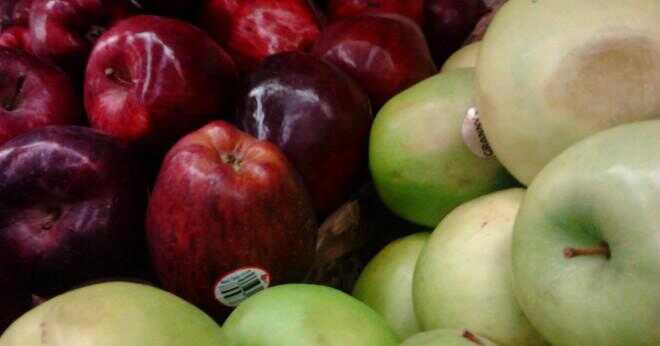 Hur många kalorier i en granny smith apple utan peeling?
