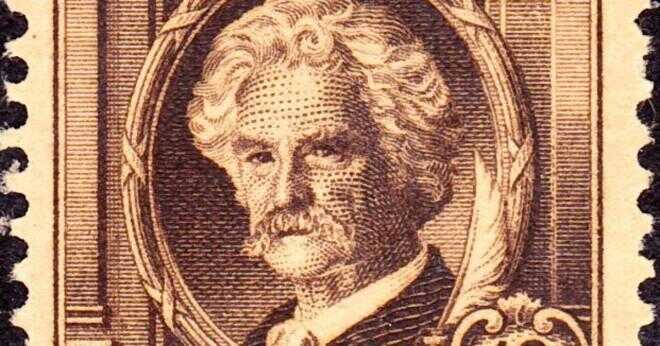 Vilka typer av saker har Mark Twain allmänt skriver om?