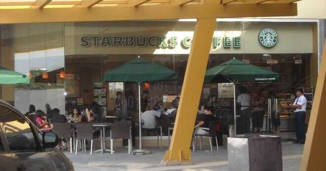 Hur mycket gör iskaffe kostnaden på Starbucks kopp?