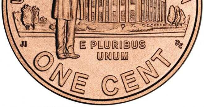 Vad är värdet av ett öre med ingen Lincoln inuti memorial på baksidan?