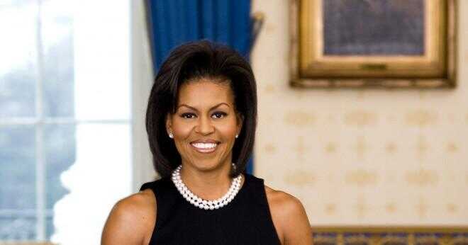 Hur mycket Michelle Obama vikt när hon föddes?