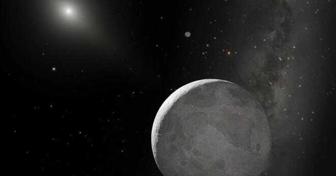 Vad är större än en asteroid men mindre än kvicksilver och längre bort från solen än Neptunus?