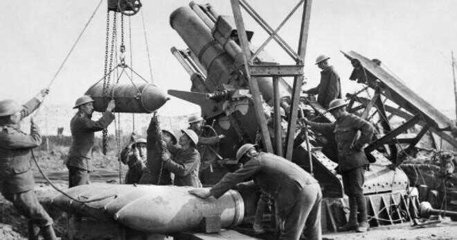 Vad var en Balustrad används för i världskriget 1?