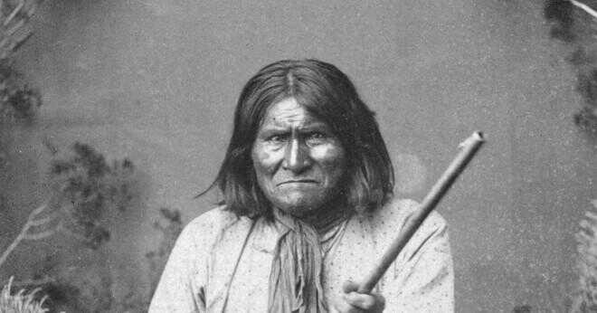 Vad är den berömda Apache krigare som stått emot bokningen?