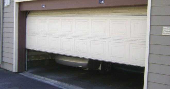 Varför en garage dörren fjärrkontroll öppna men inte stänga garageporten?