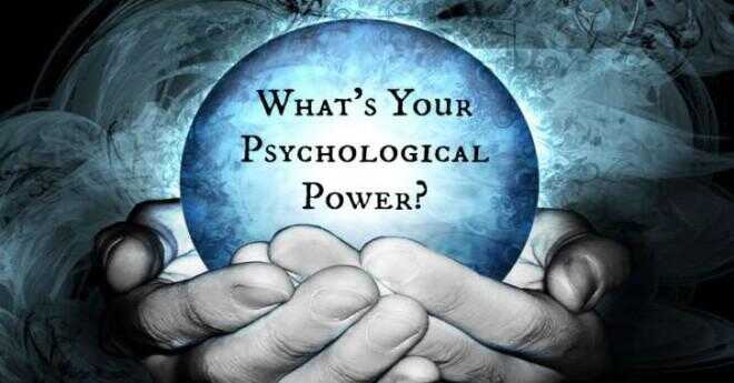 Vad är din psykiska makt?