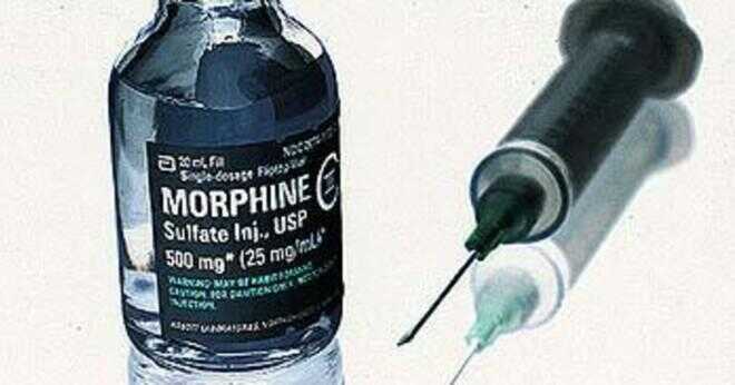 Vad är 2 mg morfin lika i ml?