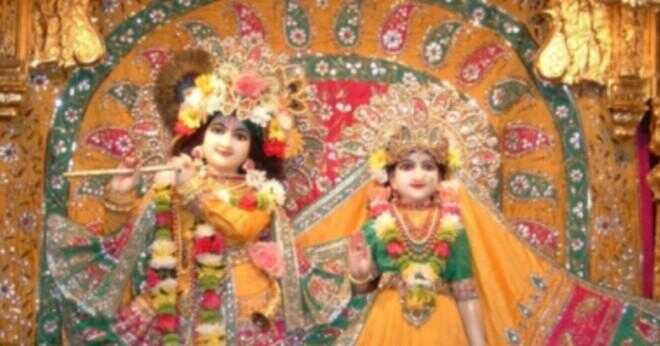 Krishna danser på dessa?