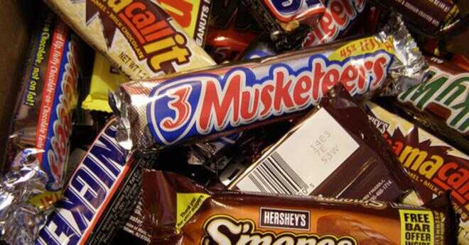 Vad är mest ohälsosamma candy bar?