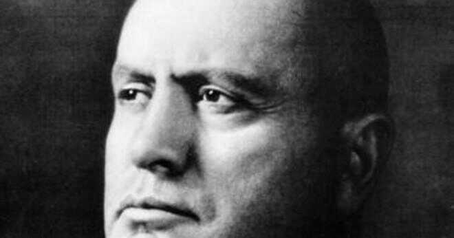 Varför Mussolini börja ett krig?