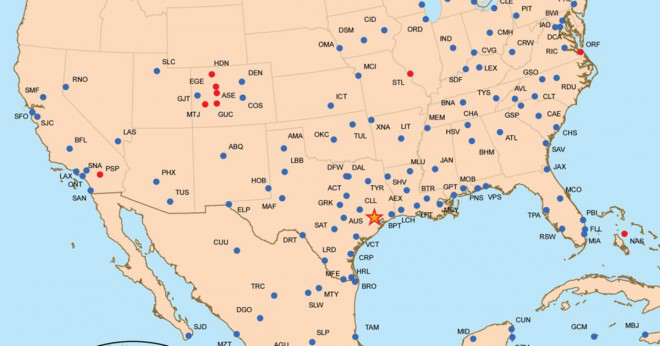 Hur många väg miles från Houston Texas till Toronto Kanada?