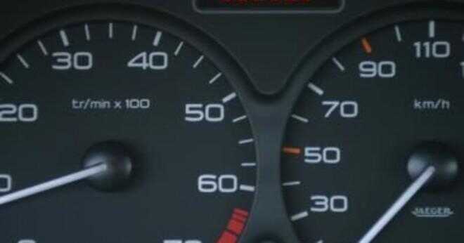 Varför skulle de hastighetsmätare och färdskrivaren inte fungerar på en Vauxhall Vectra 2 liter bensin 2000?