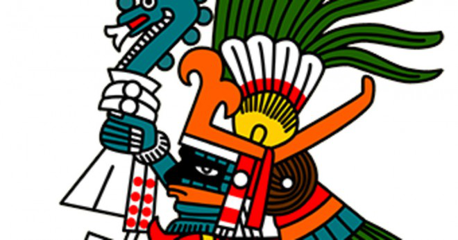 Vilken mening beskriver Aztec sten kalendern?