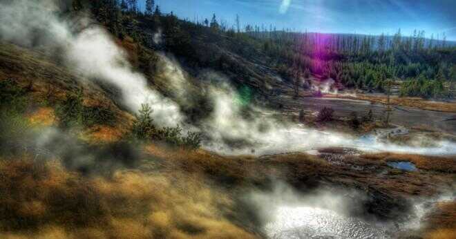 Göra Yellowstone nationalpark har en vulkan?