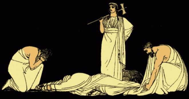 Vad hände med Argamemnon efter det trojanska kriget?