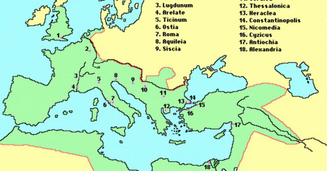Hur länge sedan romarna invaderar Britannien?