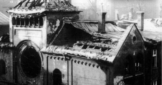 Medlemmar i nazistpartiet som brändes och förstördes företag ägs av judar och synagogor?
