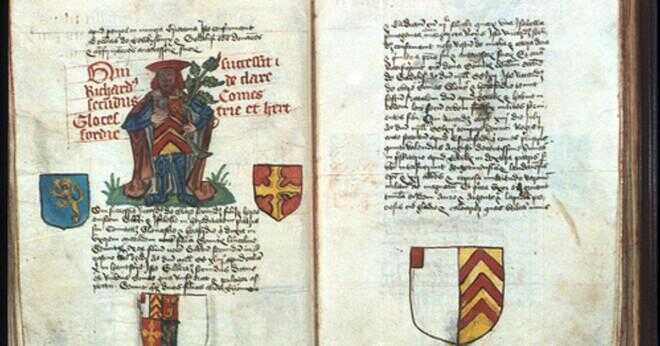 Vad var medeltida manuskript gjorda av?