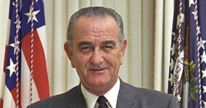 Var Lyndon Johnson ordförande för USA när Saigon föll?