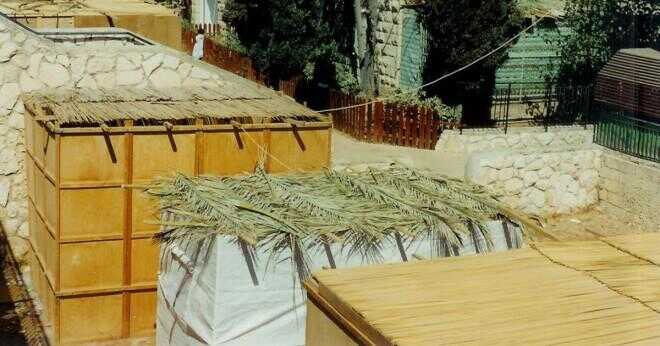 Hur är den judiska hut på Sukkot gjort?