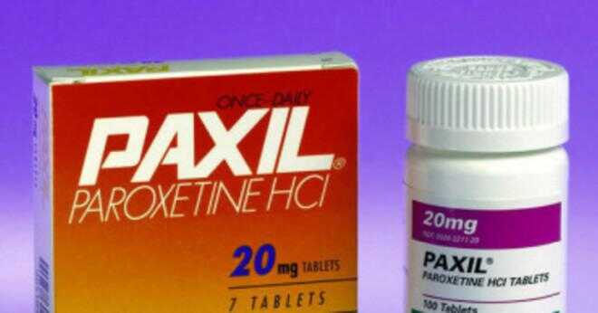 Är paroxetin en barbiturat?