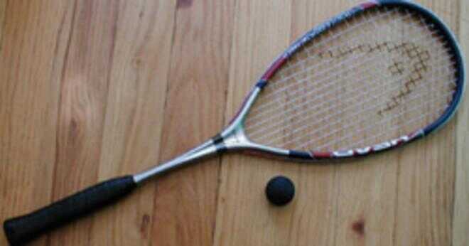 Hur du grepp en Squash racket?