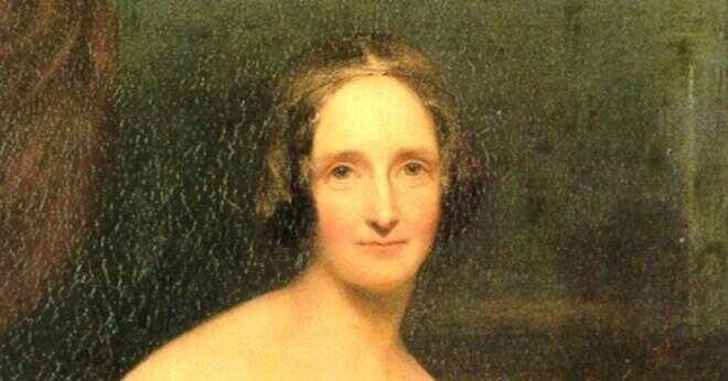 Vem skrev bokstäverna i boken Frankenstein av Mary Shelley?