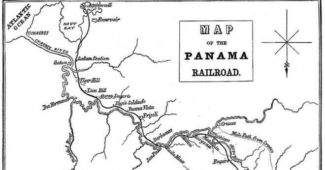 Vad Panamakanalen dra nytta av för nästan halva sin längd?