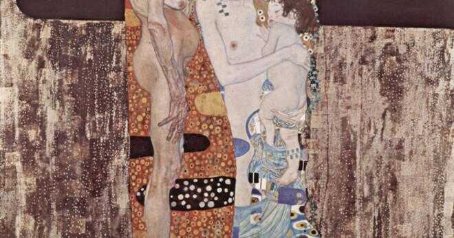 Vad andra artist eller typer av arbete påverkas Gustav Klimt?