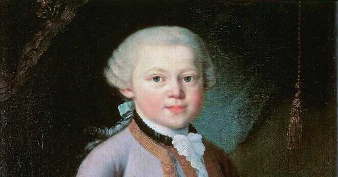 Vad gjorde som barn Mozart?