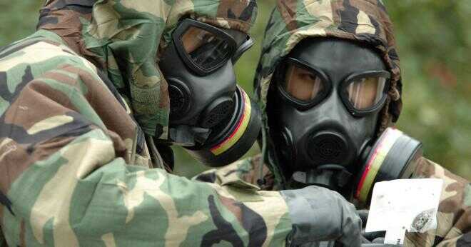 Varför har människor att bära gasmasker i World War 2?