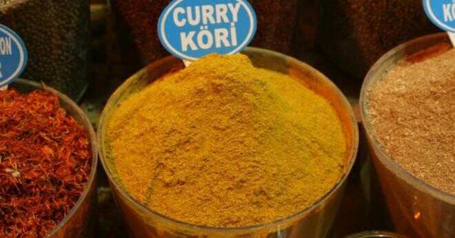 Varför utvecklades curry?