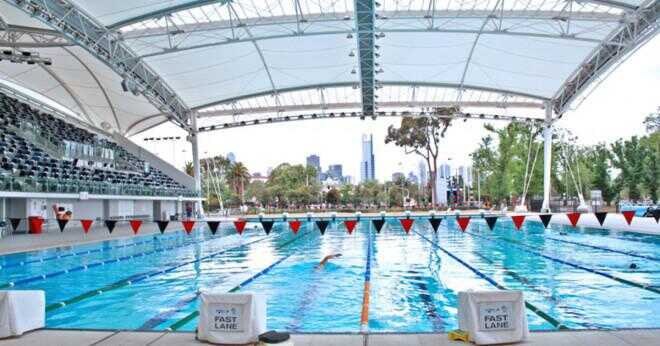 Är ett varv i en olympisk storlek poolen bara en längd på poolen?