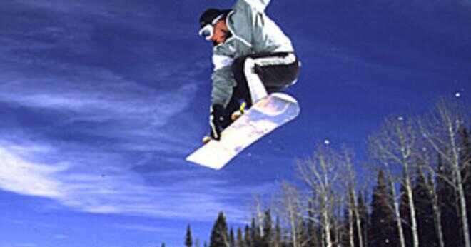 Där snowboard gjorde sin olympiska debut?