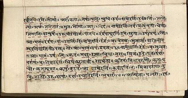 Hur är Vedas och Upanishaderna liknande?