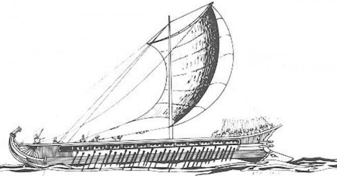 Varför egyptierna utrusta sina båtar med både åror och segel?