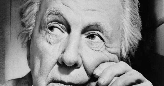 Vad gjorde Frank Lloyd Wright i livet?