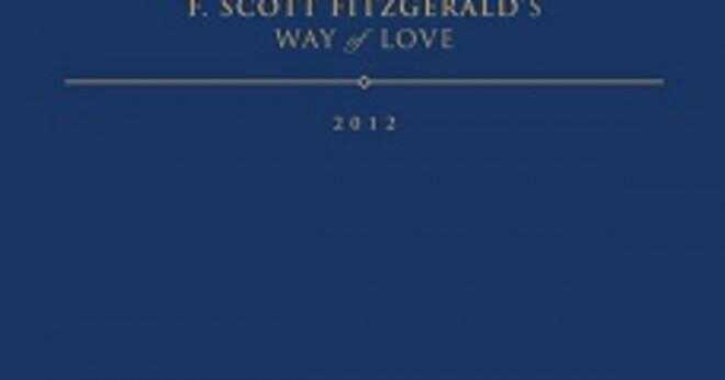 Vad F Scott Fitzgeralds skriver stil i The Great Gatsby?