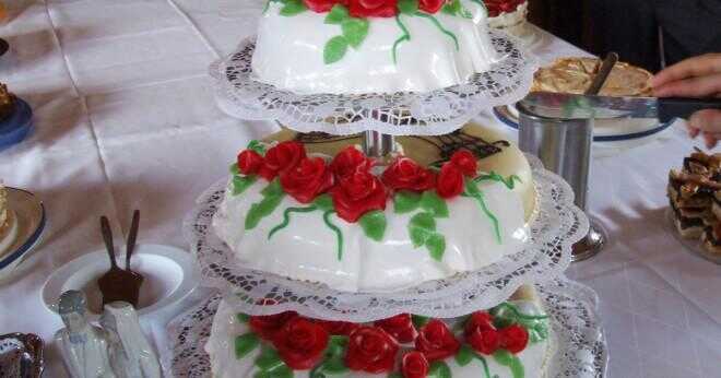 Vad äta bröllopstårta på ett bröllop symbolize?